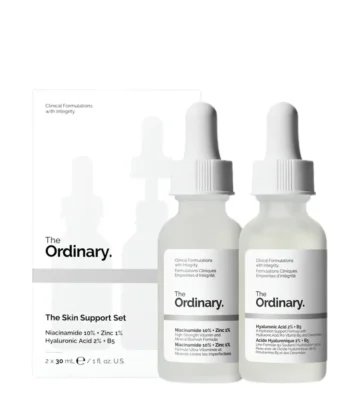 The Ordinary Hyaluronic Acid and Niacinamide together, The Skin Support Set in Pakistan